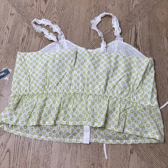 ModCloth Darling for the Prairie Peplum Tank Top 2X - Picture 3 of 11